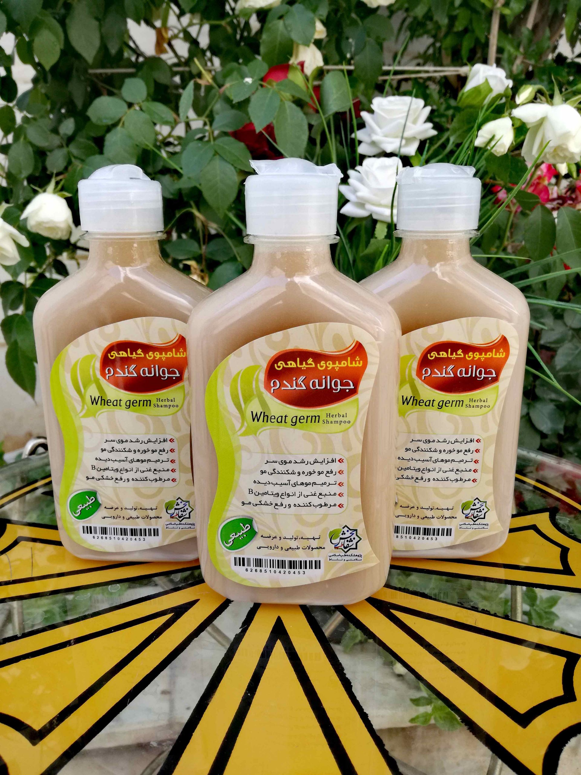 شامپو جوانه گندم
